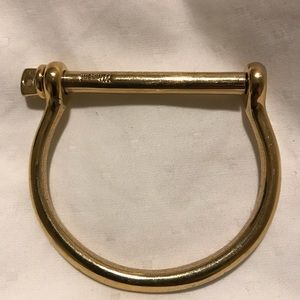 Miansai Screw Cuff Gold